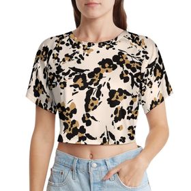 AILLOSA Racerback Tank Top Yuvarlak Yaka Kısa Kol YH-116 Kadın T-shirt