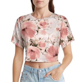 AILLOSA Racerback Tank Top Yuvarlak Yaka Kısa Kol YH-117 Kadın T-shirt