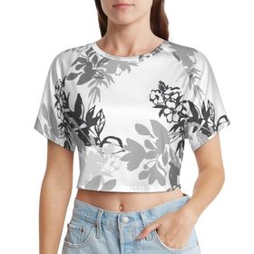 AILLOSA Racerback Tank Top Yuvarlak Yaka Kısa Kol YH-138 Kadın T-shirt