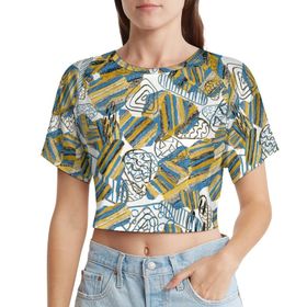 AILLOSA Racerback Tank Top Yuvarlak Yaka Kısa Kol YH-147 Kadın T-shirt