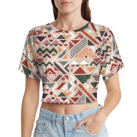 AILLOSA Racerback Tank Top Yuvarlak Yaka Kısa Kol YH-157 Kadın T-shirt