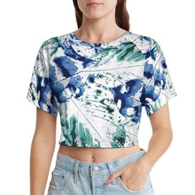 AILLOSA Racerback Tank Top Yuvarlak Yaka Kısa Kol YH-198 Kadın T-shirt