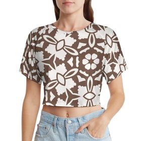 AILLOSA Racerback Tank Top Yuvarlak Yaka Kısa Kol YH-231 Kadın T-shirt