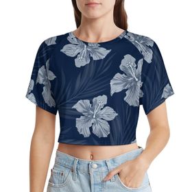 AILLOSA Racerback Tank Top Yuvarlak Yaka Kısa Kol YH-232 Kadın T-shirt