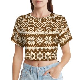 AILLOSA Racerback Tank Top Yuvarlak Yaka Kısa Kol YH-234 Kadın T-shirt