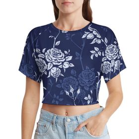 AILLOSA Racerback Tank Top Yuvarlak Yaka Kısa Kol YH-240 Kadın T-shirt
