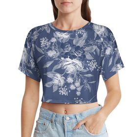 AILLOSA Racerback Tank Top Yuvarlak Yaka Kısa Kol YH-251 Kadın T-shirt