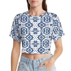 AILLOSA Racerback Tank Top Yuvarlak Yaka Kısa Kol YH-271 Kadın T-shirt