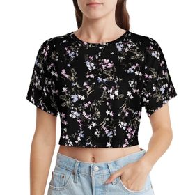 AILLOSA Racerback Tank Top Yuvarlak Yaka Kısa Kol YH-353 Kadın T-shirt