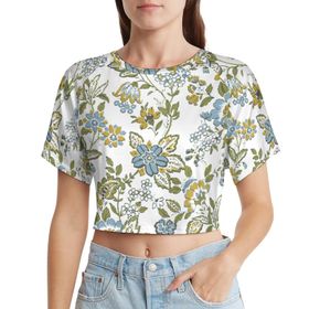 AILLOSA Racerback Tank Top Yuvarlak Yaka Kısa Kol YH-354 Kadın T-shirt