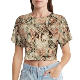 AILLOSA Racerback Tank Top Yuvarlak Yaka Kısa Kol YH-355 Kadın T-shirt