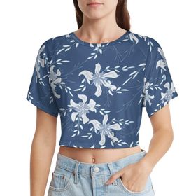 AILLOSA Racerback Tank Top Yuvarlak Yaka Kısa Kol YH-362 Kadın T-shirt