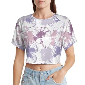 AILLOSA Racerback Tank Top Yuvarlak Yaka Kısa Kol YH-375 Kadın T-shirt