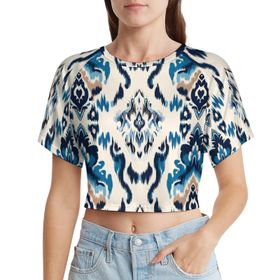 AILLOSA Racerback Tank Top Yuvarlak Yaka Kısa Kol YH-43 Kadın T-shirt