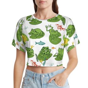 AILLOSA Racerback Tank Top Yuvarlak Yaka Kısa Kol YH-432 Kadın T-shirt