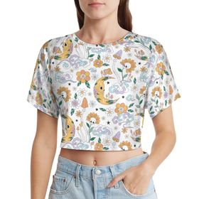 AILLOSA Racerback Tank Top Yuvarlak Yaka Kısa Kol YH-461 Kadın T-shirt
