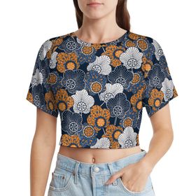 AILLOSA Racerback Tank Top Yuvarlak Yaka Kısa Kol YH-467 Kadın T-shirt