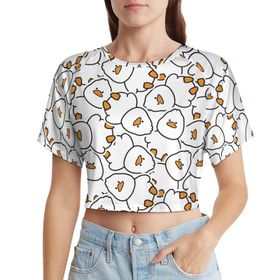 AILLOSA Racerback Tank Top Yuvarlak Yaka Kısa Kol YH-521 Kadın T-shirt