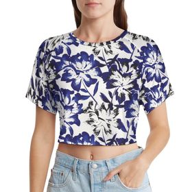AILLOSA Racerback Tank Top Yuvarlak Yaka Kısa Kol YH-537 Kadın T-shirt
