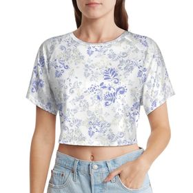 AILLOSA Racerback Tank Top Yuvarlak Yaka Kısa Kol YH-54 Kadın T-shirt