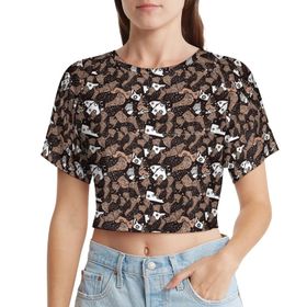 AILLOSA Racerback Tank Top Yuvarlak Yaka Kısa Kol YH-561 Kadın T-shirt