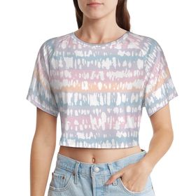AILLOSA Racerback Tank Top Yuvarlak Yaka Kısa Kol YH-563 Kadın T-shirt