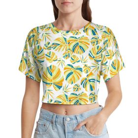 AILLOSA Racerback Tank Top Yuvarlak Yaka Kısa Kol YH-570 Kadın T-shirt