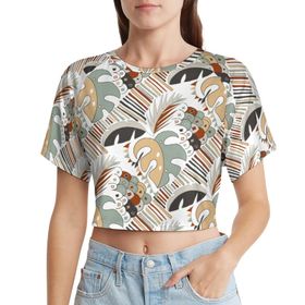 AILLOSA Racerback Tank Top Yuvarlak Yaka Kısa Kol YH-587 Kadın T-shirt