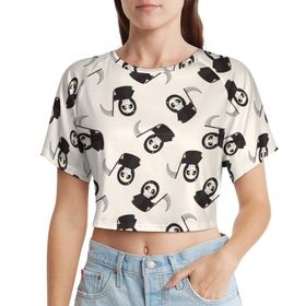 AILLOSA Racerback Tank Top Yuvarlak Yaka Kısa Kol YH-590 Kadın T-shirt
