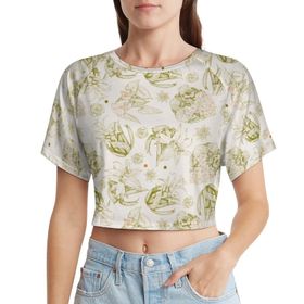 AILLOSA Racerback Tank Top Yuvarlak Yaka Kısa Kol YH-598 Kadın T-shirt