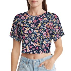 AILLOSA Racerback Tank Top Yuvarlak Yaka Kısa Kol YH-600 Kadın T-shirt
