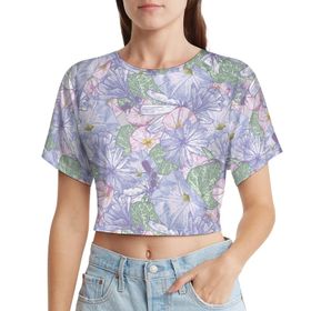 AILLOSA Racerback Tank Top Yuvarlak Yaka Kısa Kol YH-615 Kadın T-shirt