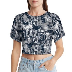 AILLOSA Racerback Tank Top Yuvarlak Yaka Kısa Kol YH-623 Kadın T-shirt