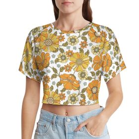 AILLOSA Racerback Tank Top Yuvarlak Yaka Kısa Kol YH-668 Kadın T-shirt