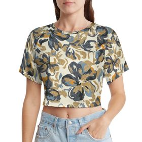 AILLOSA Racerback Tank Top Yuvarlak Yaka Kısa Kol YH-694 Kadın T-shirt