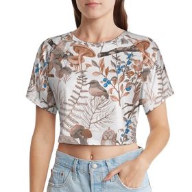 AILLOSA Racerback Tank Top Yuvarlak Yaka Kısa Kol YH-81 Kadın T-shirt