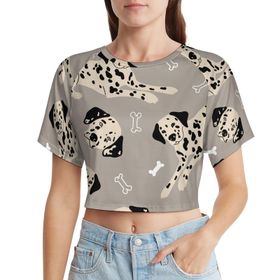 AILLOSA Racerback Tank Top Yuvarlak Yaka Kısa Kol YH-84 Kadın T-shirt