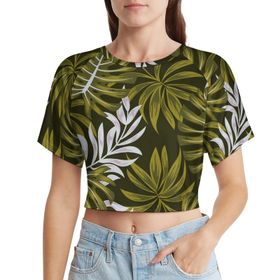 AILLOSA Racerback Tank Top Yuvarlak Yaka Kısa Kol YH-92 Kadın T-shirt