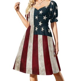AILLOSA Sweetheart Askılı FLAG-82 Günlük Kadın Elbise