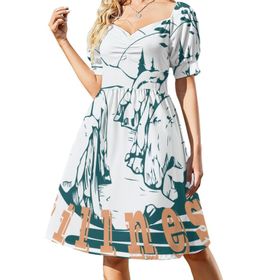 AILLOSA Sweetheart Askılı TH-38 Günlük Kadın Elbise