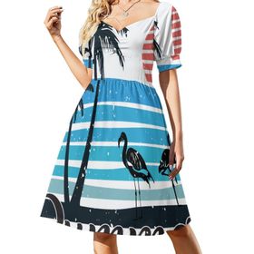 AILLOSA Sweetheart Askılı TH-392 Günlük Kadın Elbise