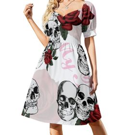AILLOSA Sweetheart Askılı TH-447 Günlük Kadın Elbise