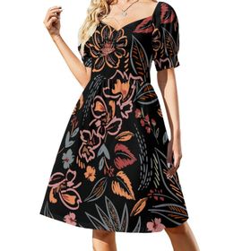 AILLOSA Sweetheart Askılı YH-350 Günlük Kadın Elbise