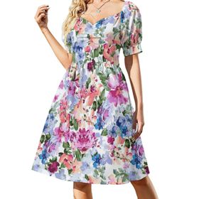 AILLOSA Sweetheart Askılı YH-351 Günlük Kadın Elbise