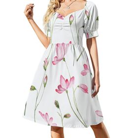 AILLOSA Sweetheart Askılı YH-390 Günlük Kadın Elbise
