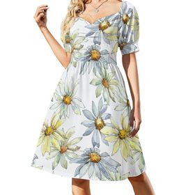 AILLOSA Sweetheart Askılı YH-490 Günlük Kadın Elbise