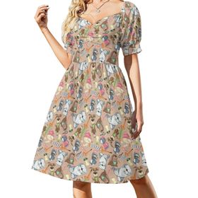 AILLOSA Sweetheart Askılı YH-575 Günlük Kadın Elbise