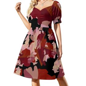 AILLOSA Sweetheart Askılı YH-73 Günlük Kadın Elbise