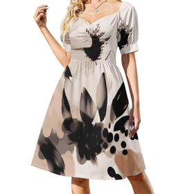 AILLOSA Sweetheart Askılı YH-78 Günlük Kadın Elbise