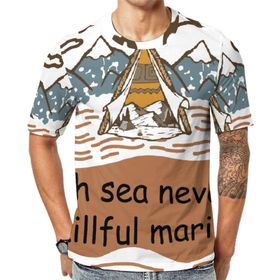 AILLOSA TH-115 Baskılı Desenli Kısa Kollu Unisex T-shirt